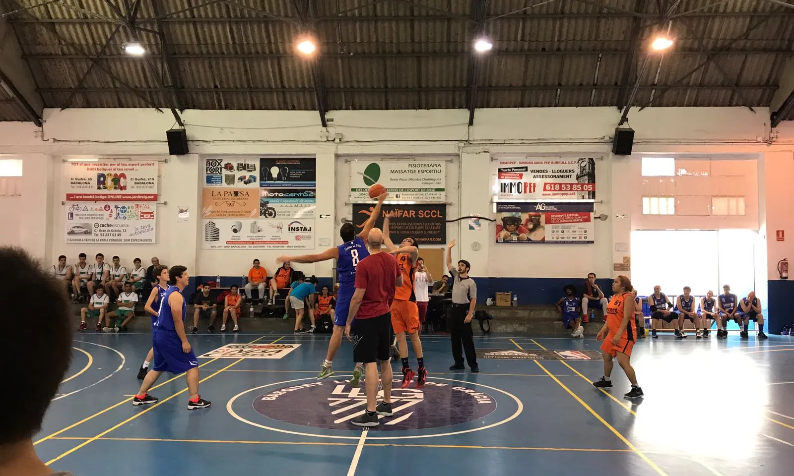 Torneig Stiga de bàsquet a la pista dels Lluïsos de Gràcia, 2017