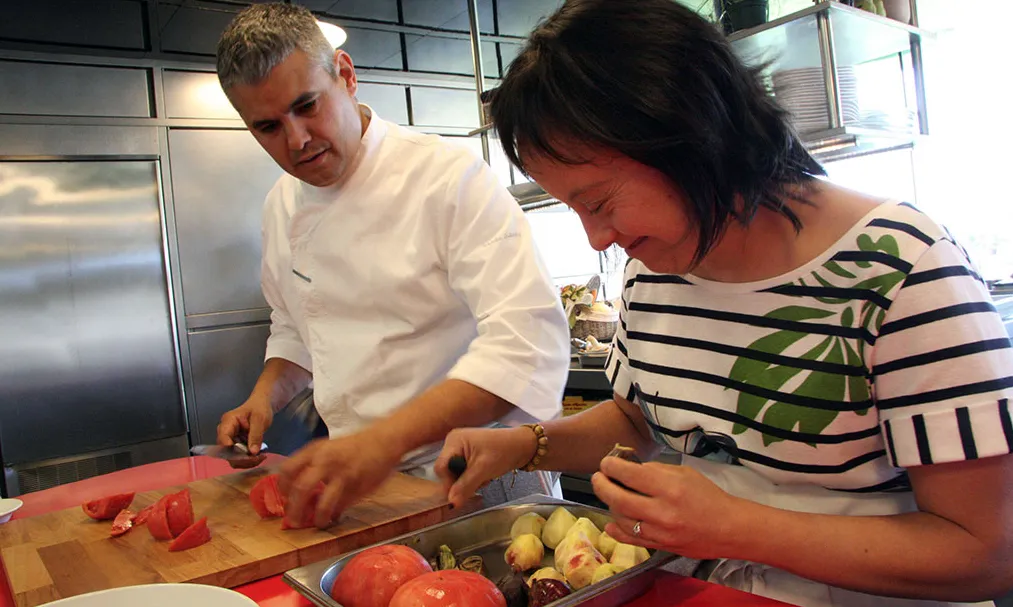 Tretze persones treballen actualment en el restaurant.