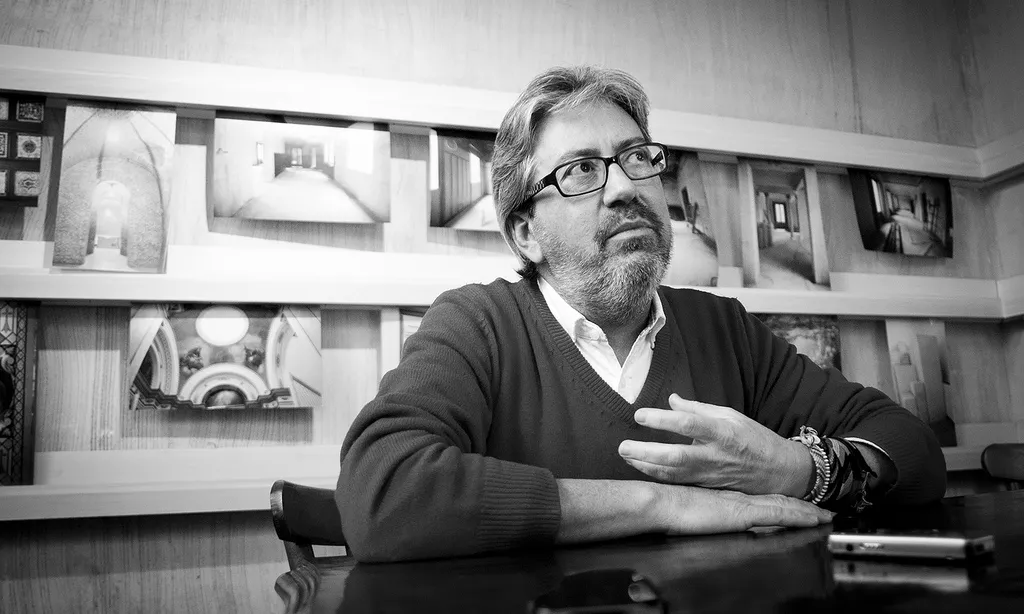 Chema Caballero de l'ONG Dyes en una entrevista
