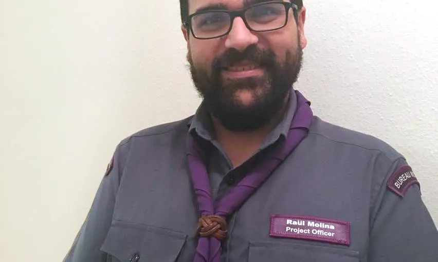 Raül Molina, responsable de mètodes educatius de la regió europea de la WOSM.