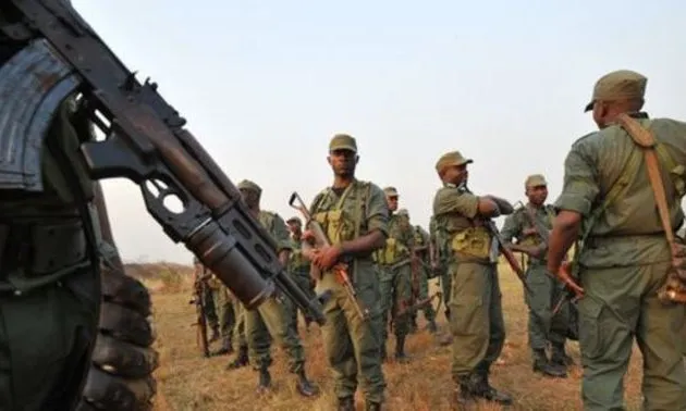 Soldats nigerians 