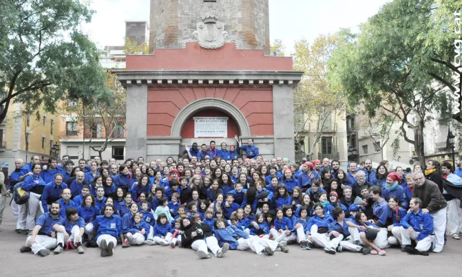 Tota la colla de celebració