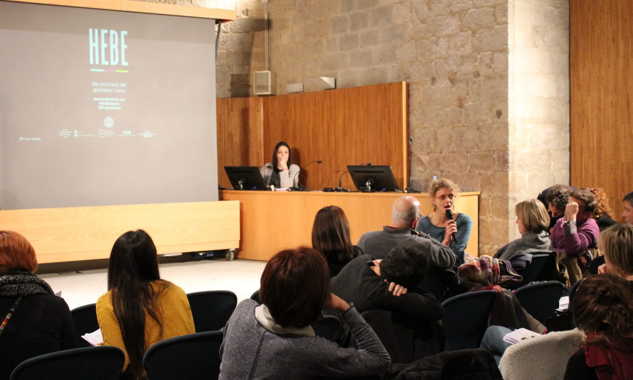 Acte de presentació del Projecte HEBE 
