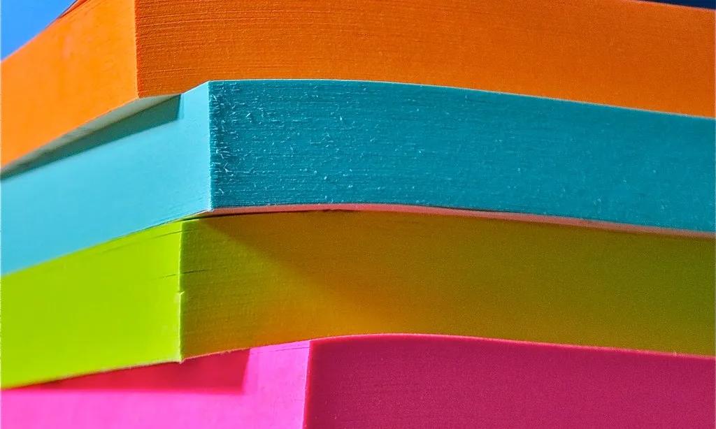Munt de post-it