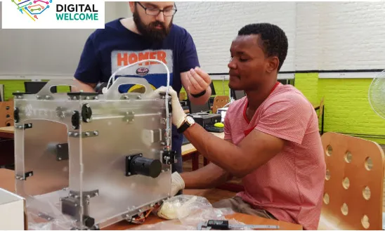 Digital Welcome està impulsat per organitzacions europees especialitzades en inclusió social i tecnològica