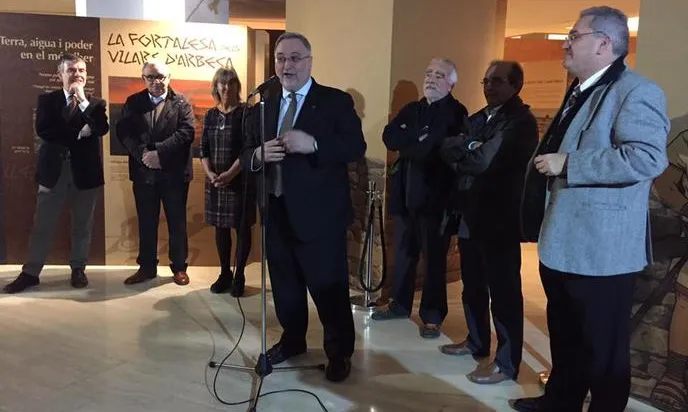 Boya inaugurant una exposició sobre el món íber a Arbeca