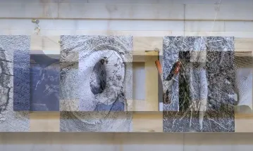 Una de les obres exposades al Festival VisibLES.