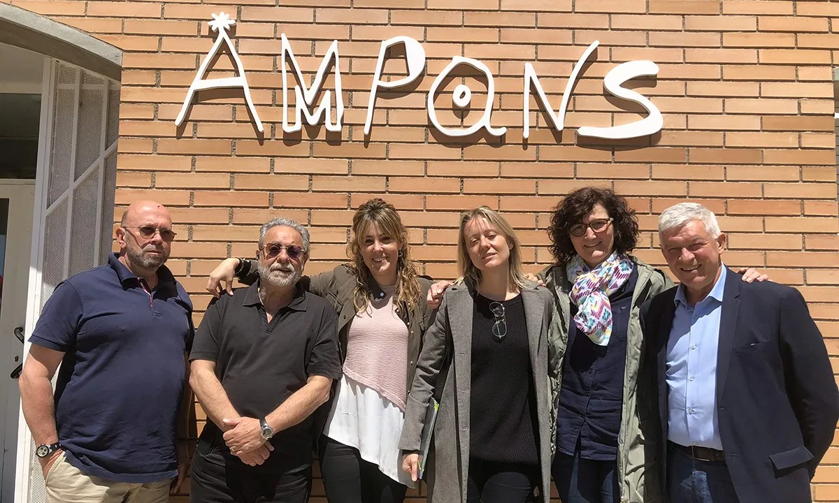 Trobada a la seu d'Ampans per organitzar el 12è Congrés