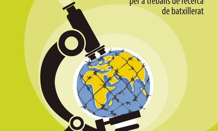 Cartell del XIII Premi de Recerca per la Pau de la UB