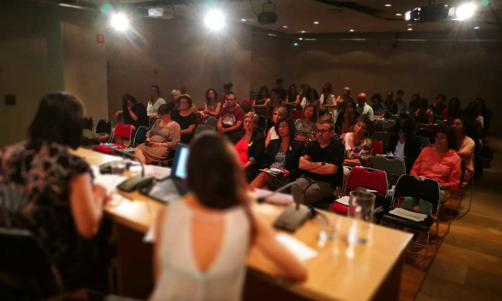 Fotografia de la jornada 'Gestionem el canvi cap a l’equitat de gènere'