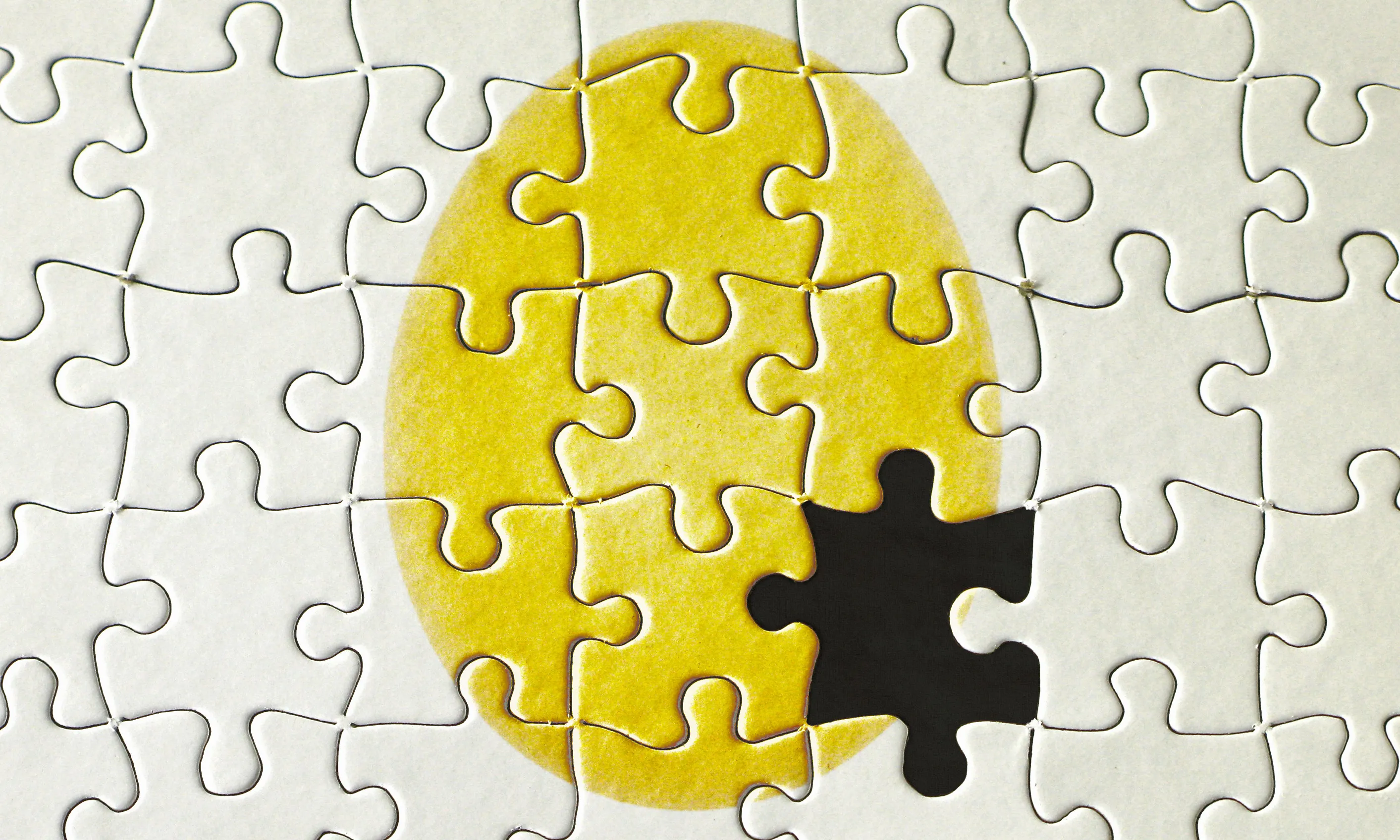Puzzle sense una fitxa