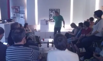 Green Drink a Girona, organitzat per l'Associacíó de Naturalistes de Girona
