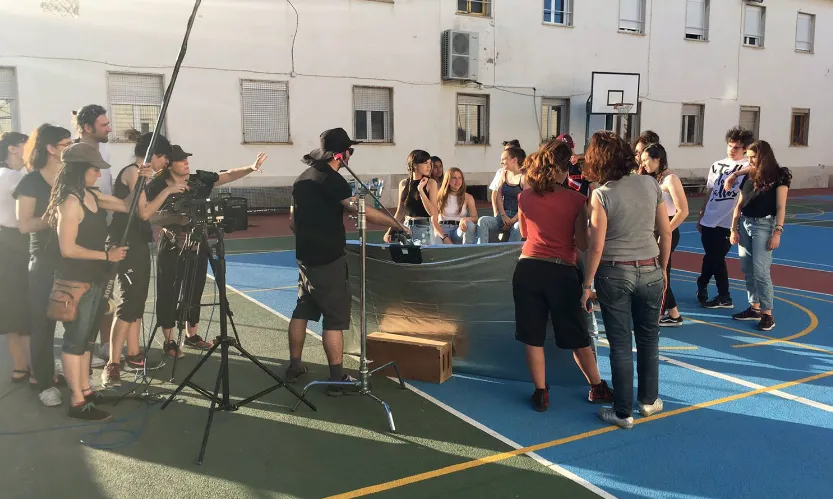 Making off del videoclip.