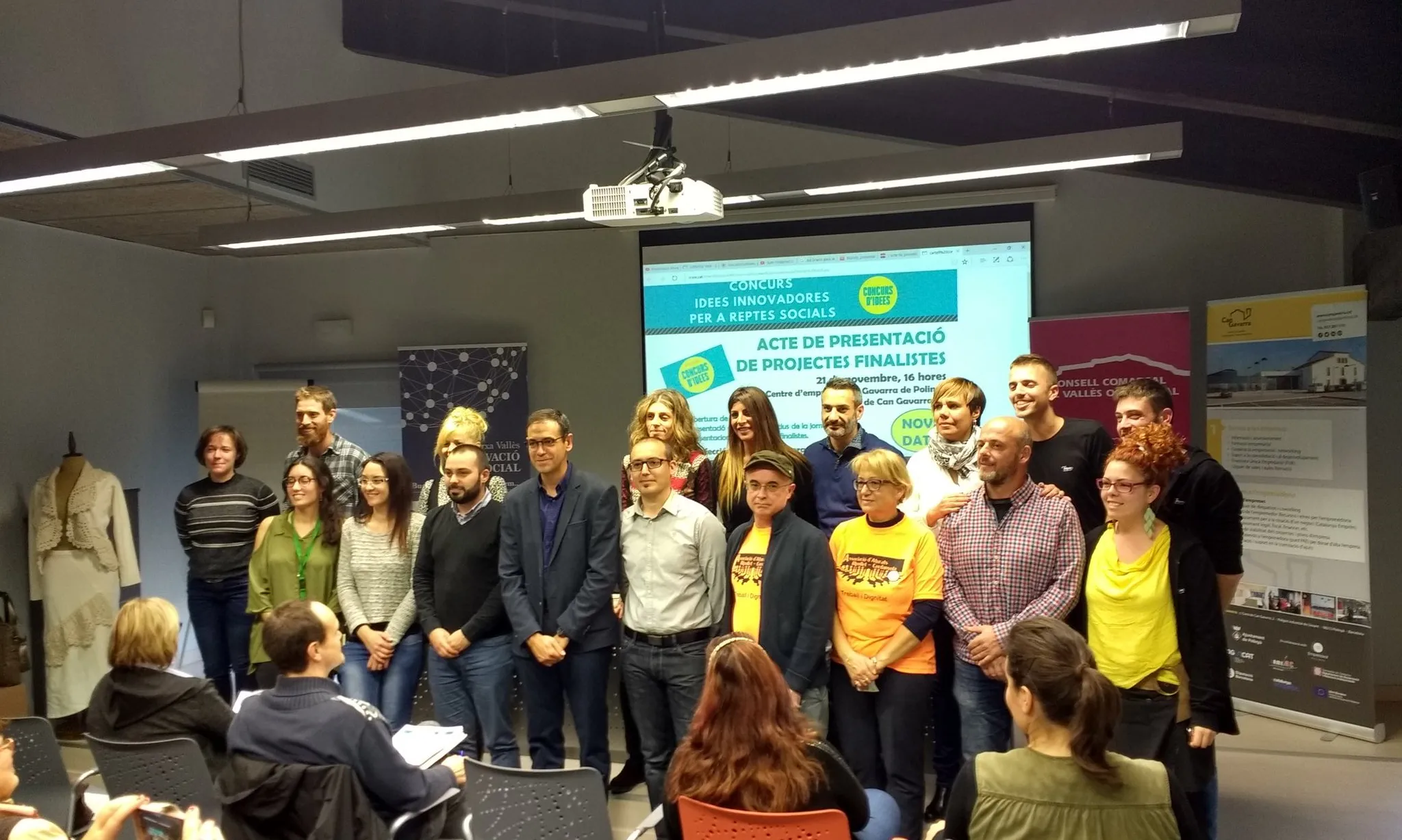 Projectes finalistes de la 4a edició del Concurs d'Idees Innovadores per a reptes socials. 