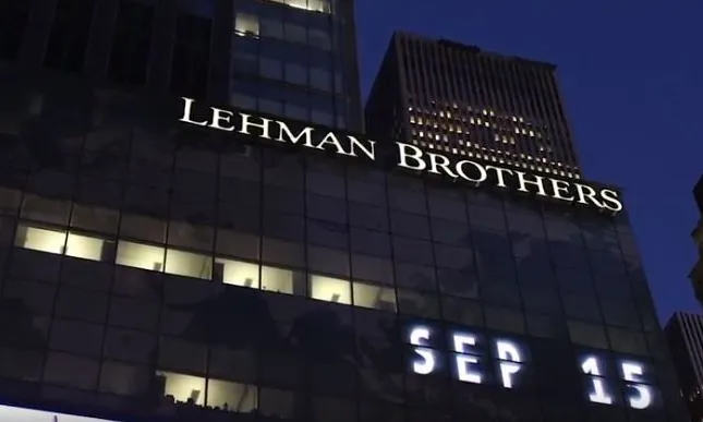 Façana edifici Lehman Brothers setembre de 2015