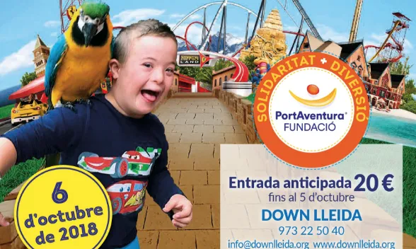 Cartell de la desena edició de la festa solidària.