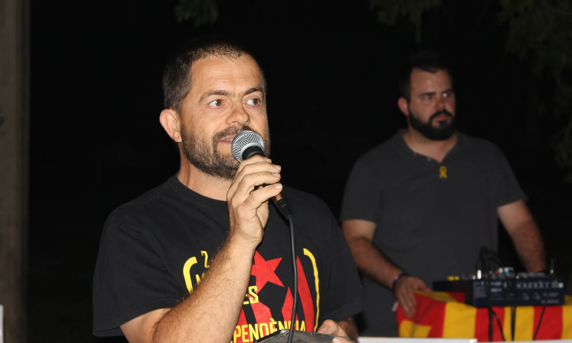 Xavier Salicrú, en un acte recent a Palafolls