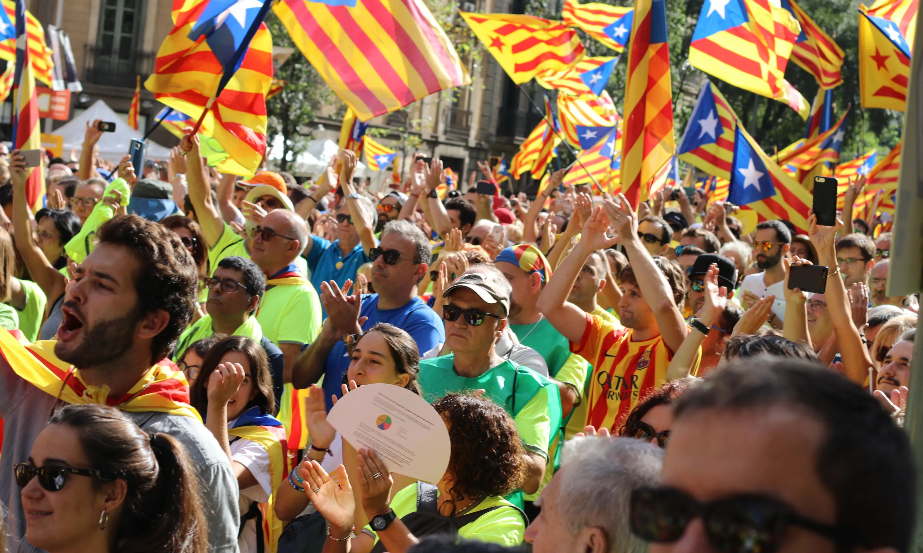 Manifestació Diada de Catalunya 