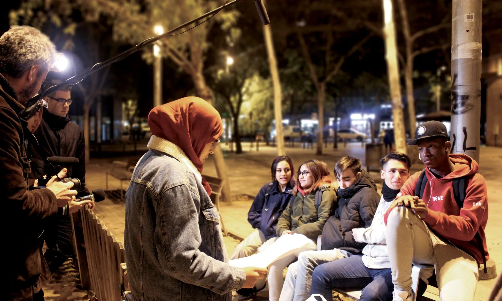 Joves participant en el projecte Prisma