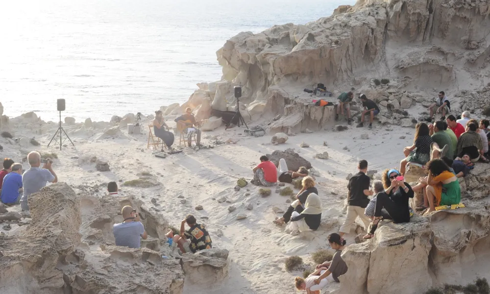 Concert a la platja