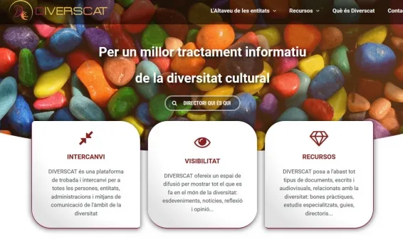 Portada portal ‘Diverscat en Acció’