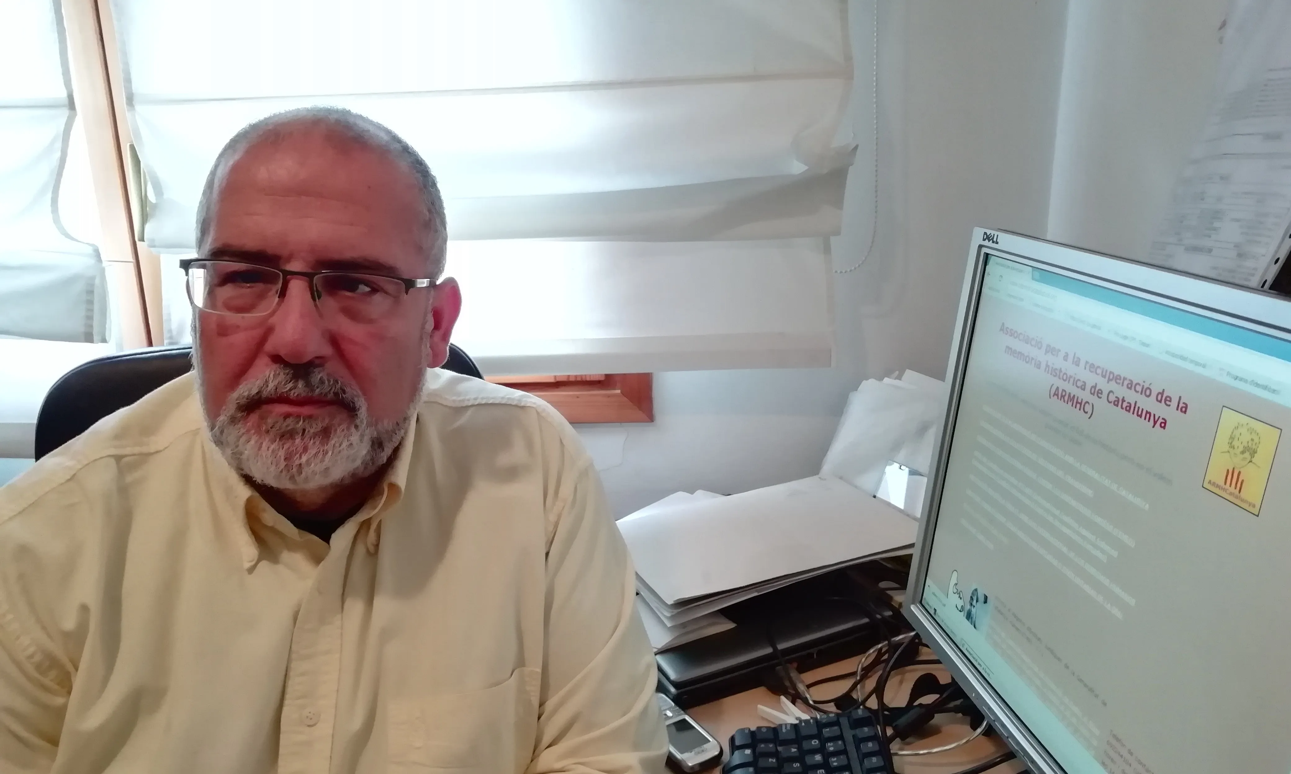 Manel Perona, president de l'ARMH de Catalunya.