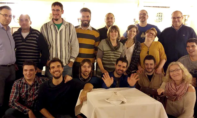 Foto de grup de participants en Softcatalà