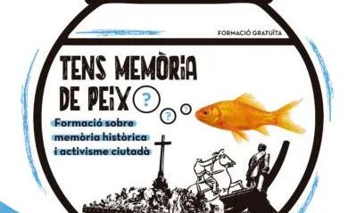 Cartell de la formació sobre memòria històrica i activisme ciutadà