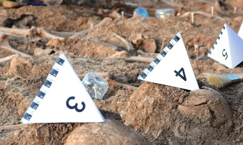 L'ARMH és pionera en exhumacions de fosses comunes de persones desaparegudes durant la guerra civil i el franquisme. 
