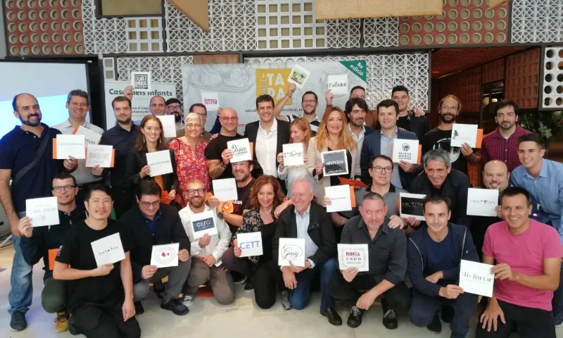 Acte de presentació de la 8a edició de la 'Tapa Solidària'.