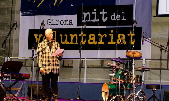 Imatge de la XII Nit del Voluntariat a Girona.