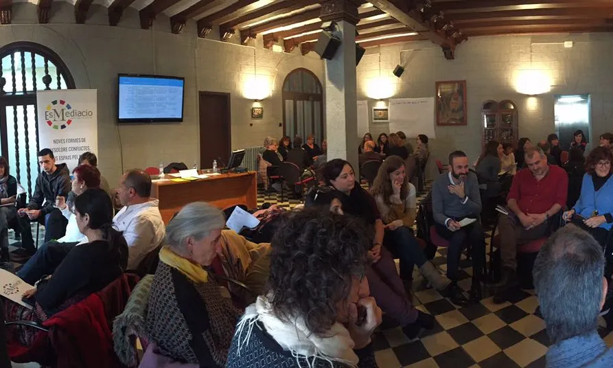 Actuació de sensibilització i promoció de la Mediació.