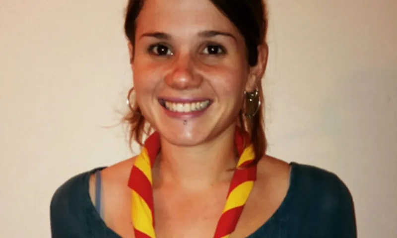 Clara Maristany, membre de l'Àmbit de Participació Infantil i Juvenil de MEG