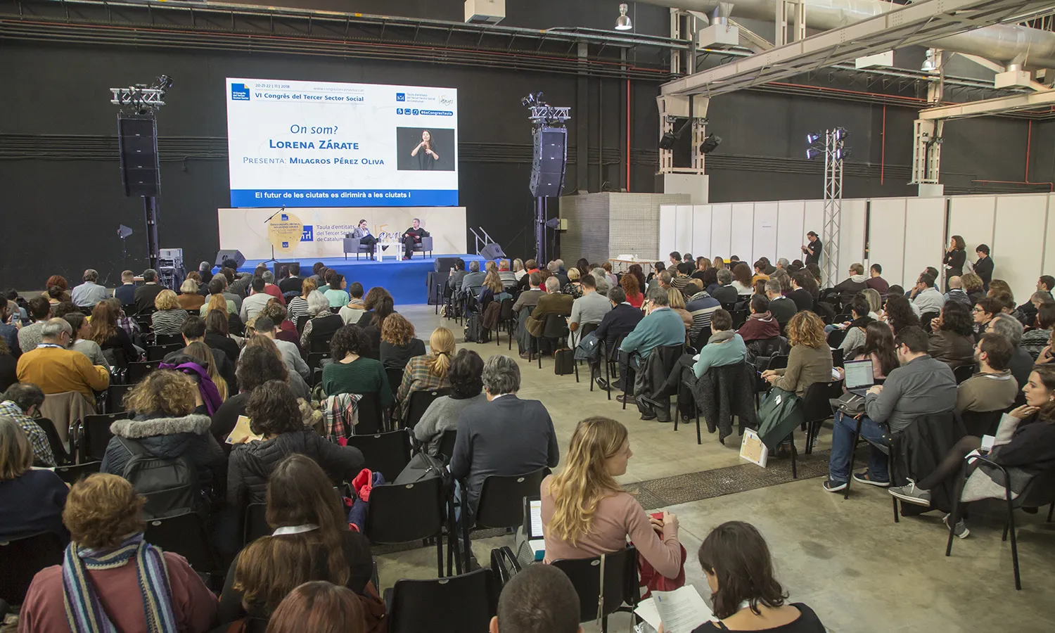 Conferència iniciat VI Congrès Taula del Tercer Sector