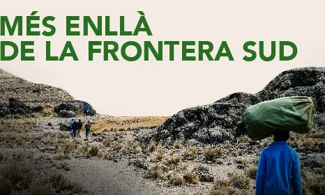 Cartell 'Més enllà de la frontera sud'