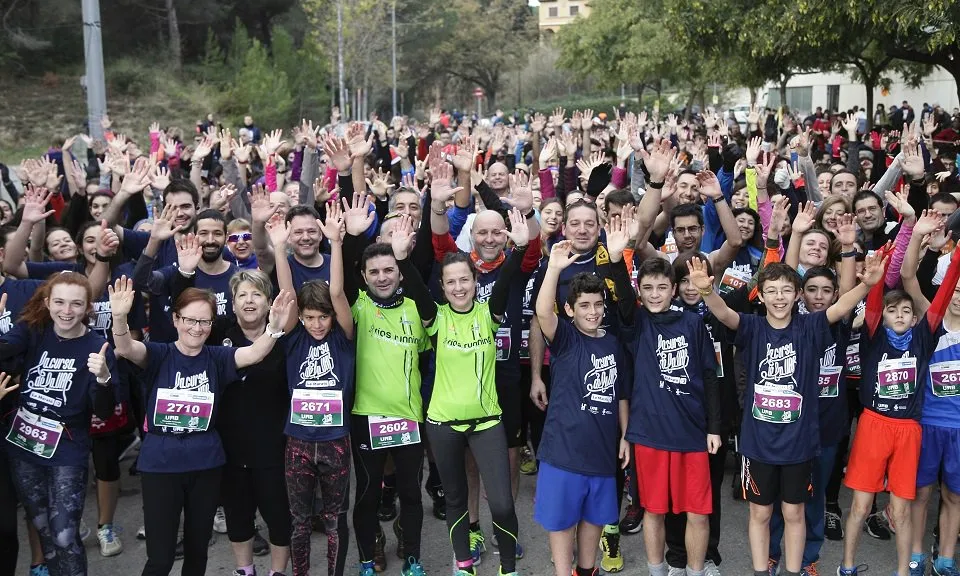 Imatge de la sortida de Cursa de la UAB 2017