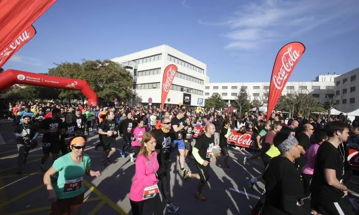 Imatge de la sortida de Cursa de la UAB 2017