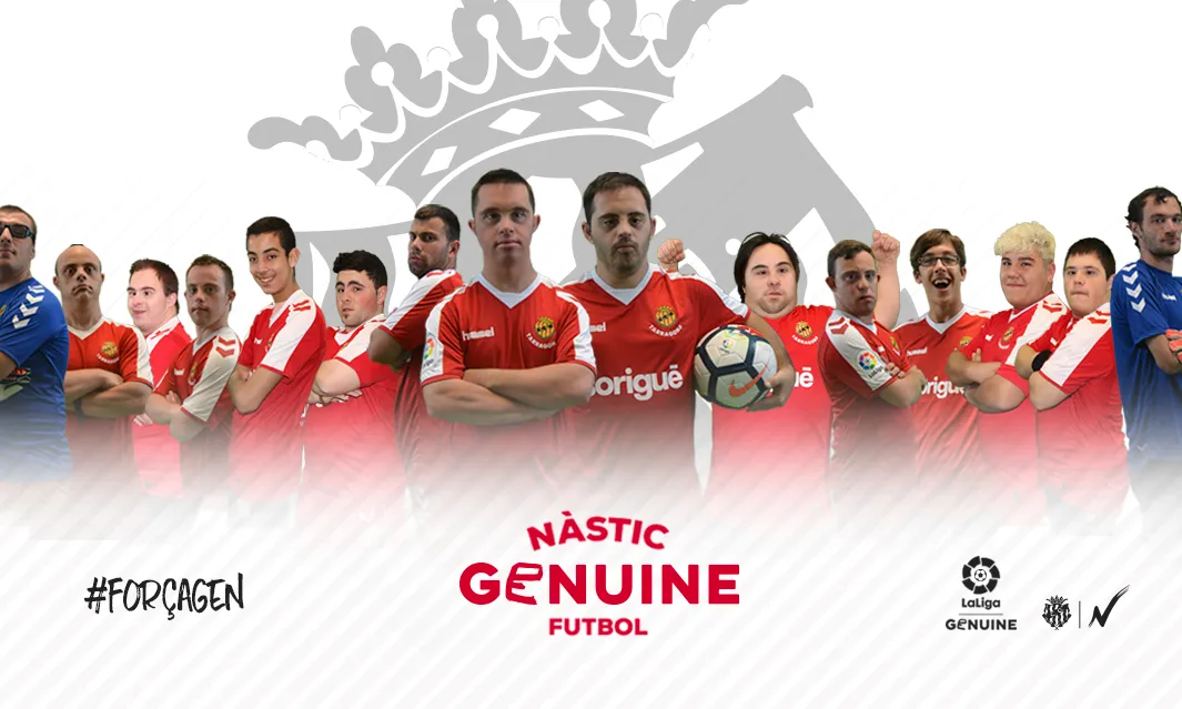 Al 2016, el Gimnàstic de Tarragona va ser el primer club en crear una secció de futbol per a persones amb discapacitat