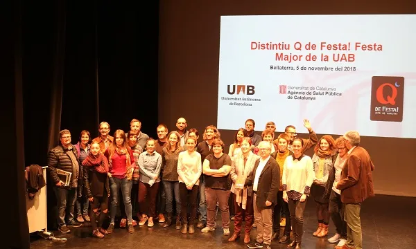 Entitats de la UAB que han col·laborat en l'obtenció del segell 'Q de Festa'