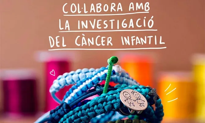 Pulseras Candela treballa per a la investigació contra el càncer infantil