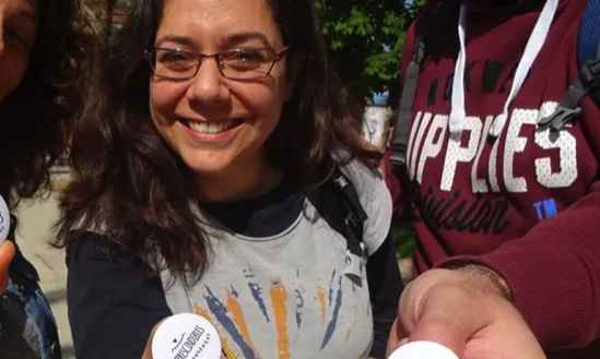 Sílvia Torralba du més de 12 anys com a voluntària del Moviment Quart Món.