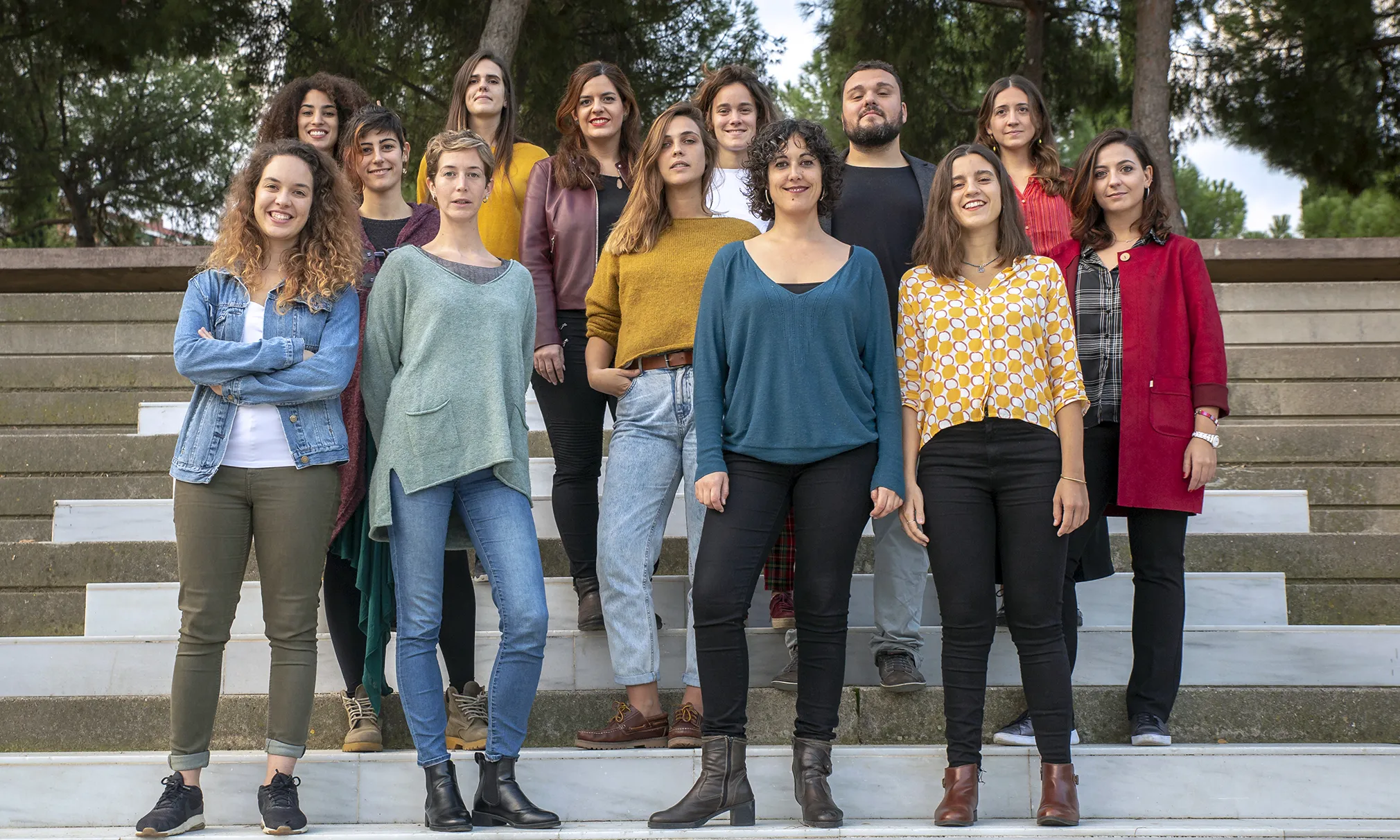 L'equip d'Irídia, entitat defensora dels drets humans. 