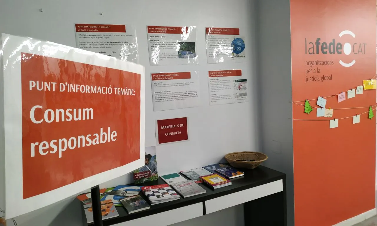 Vista del Punt d'Informació