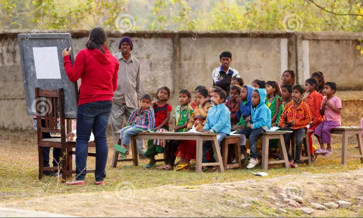 Un dels programes de suport a l'educació a nens i nenes.
