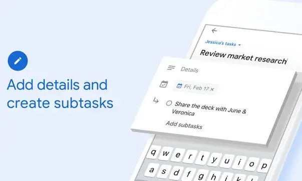 Imatge promocional de Google Tasks