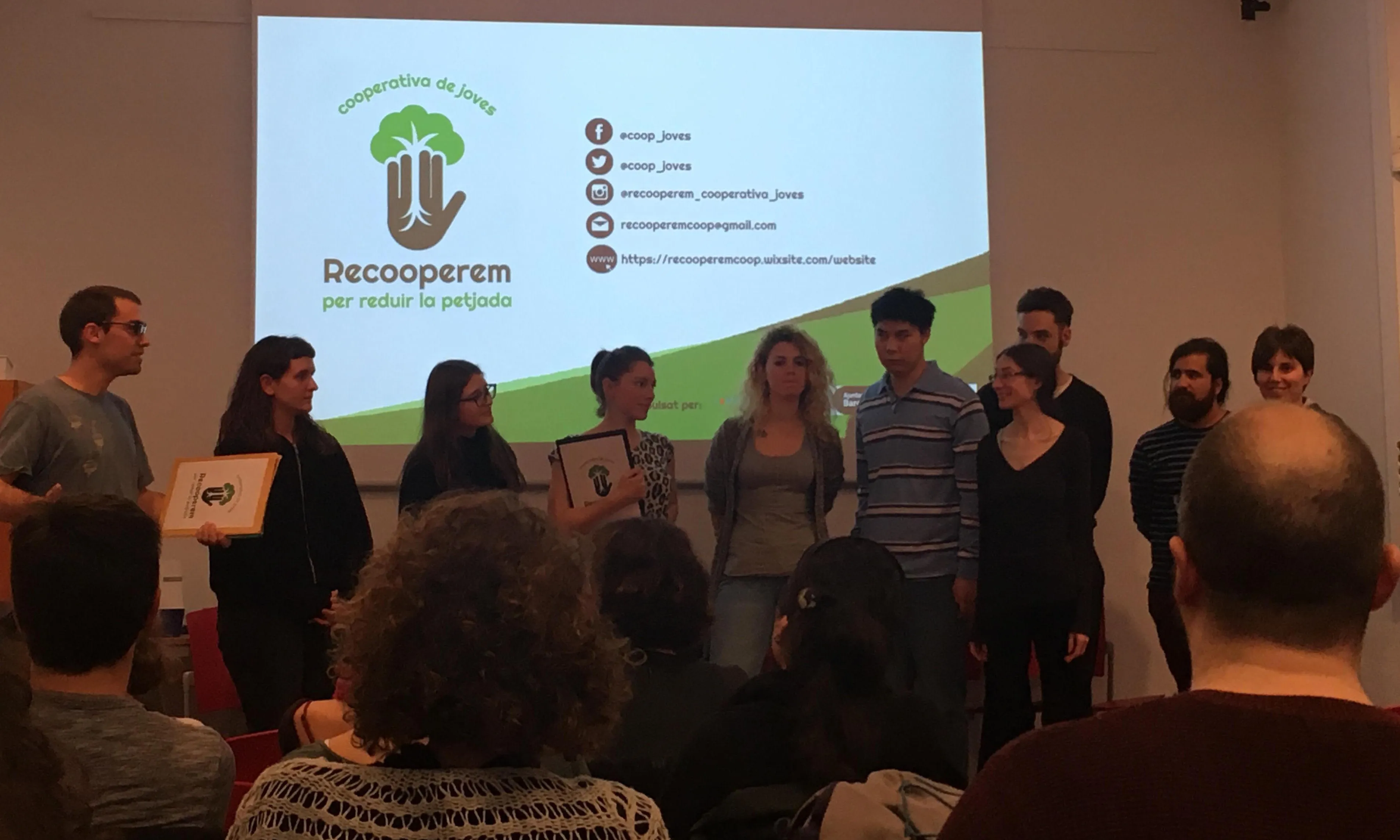 Els/les joves que han creat Recooperem expliquen la seva experiència