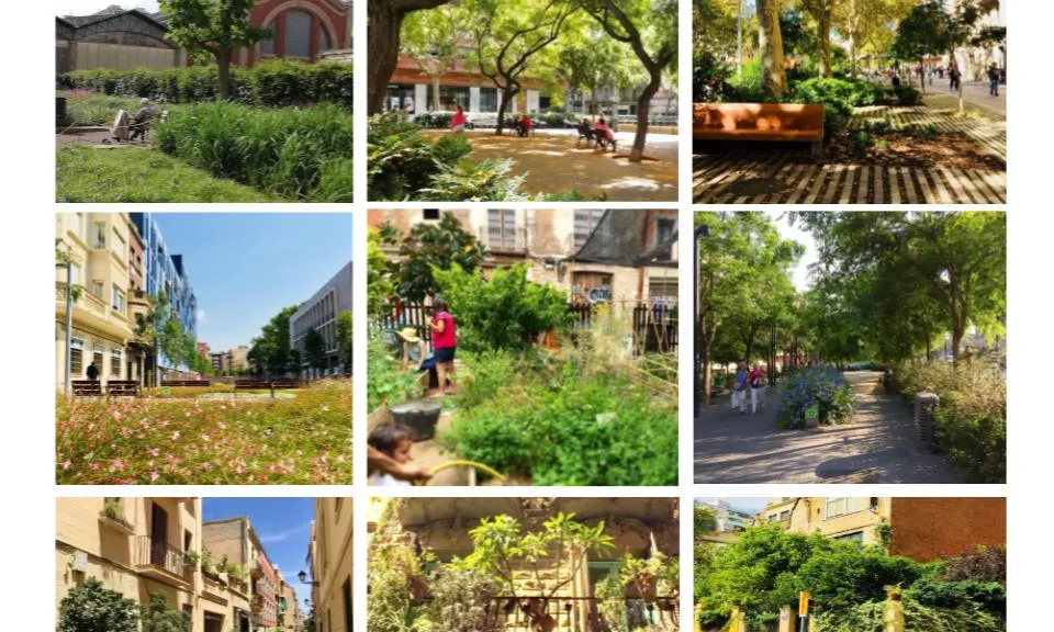 A través d'instagram i l'etiqueta #caminempelverd l'associació Som Natura recull de forma col·laborativa espais de natura a la vida urbana.