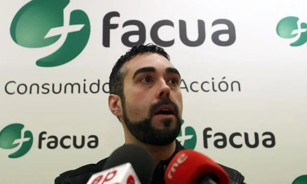 Rubén Sánchez, portaveu de Facua. 