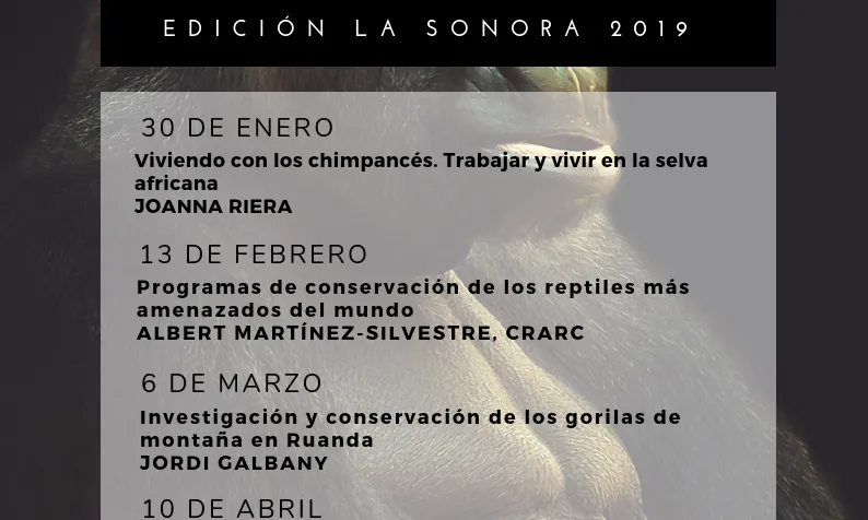 Encuentros animales 2019