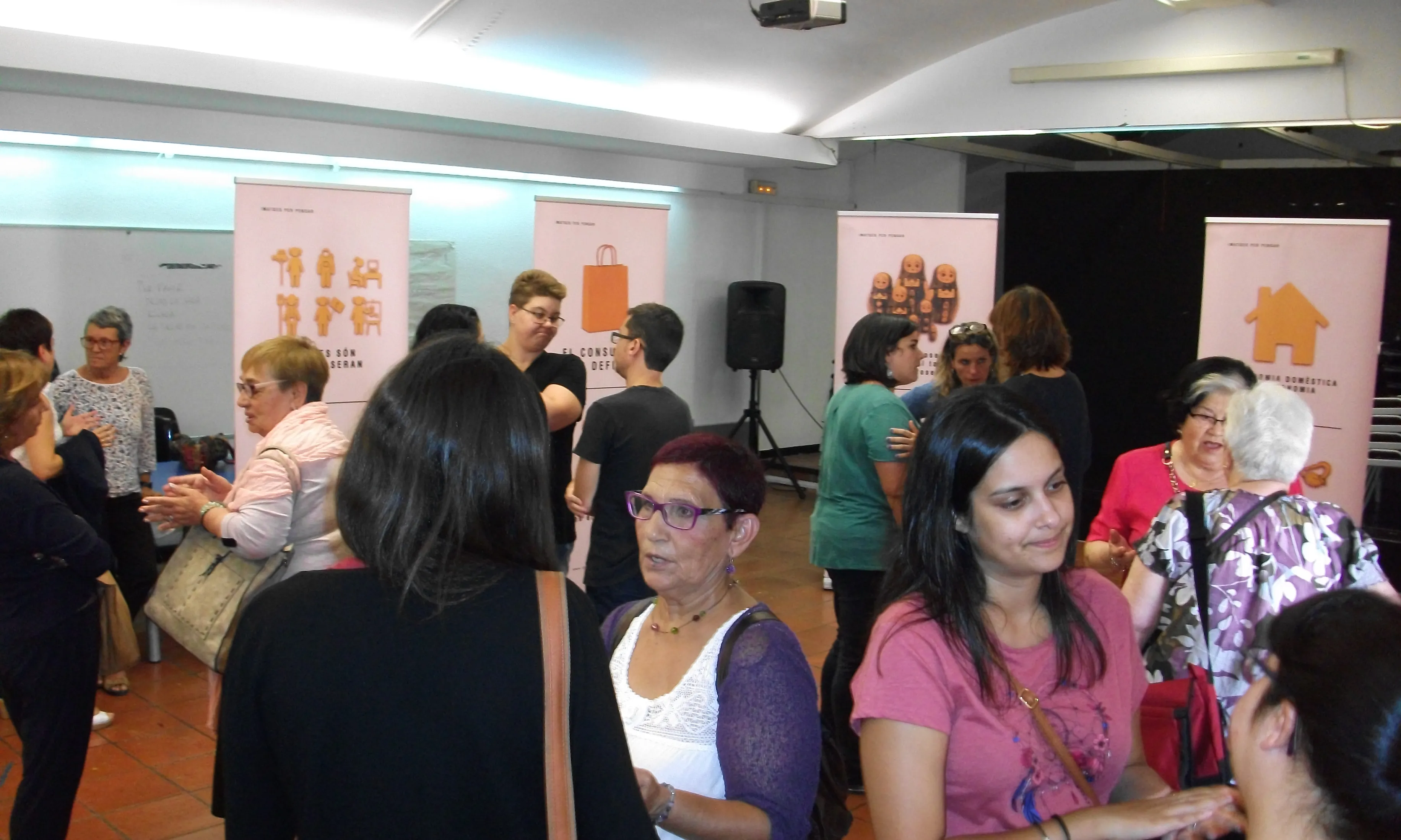 Inauguració de l'exposició 'Imatges per pensar', un projecte de l'Observatori.